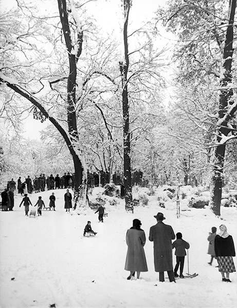 Milan. Public Gardens, 1953 c.