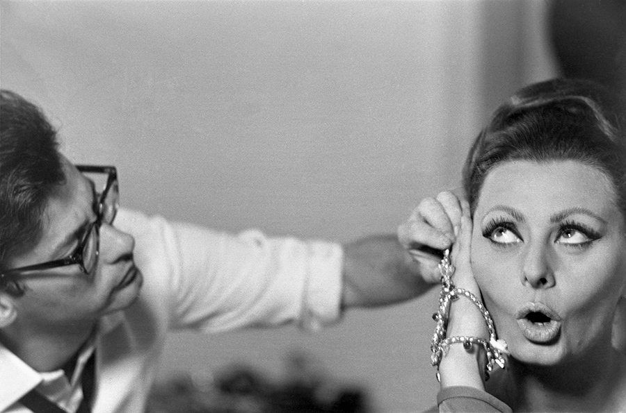 Richard Avedon and Sophia Loren, 1966